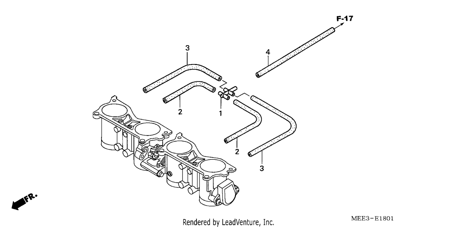 THROTTLE BODY (TUBING)