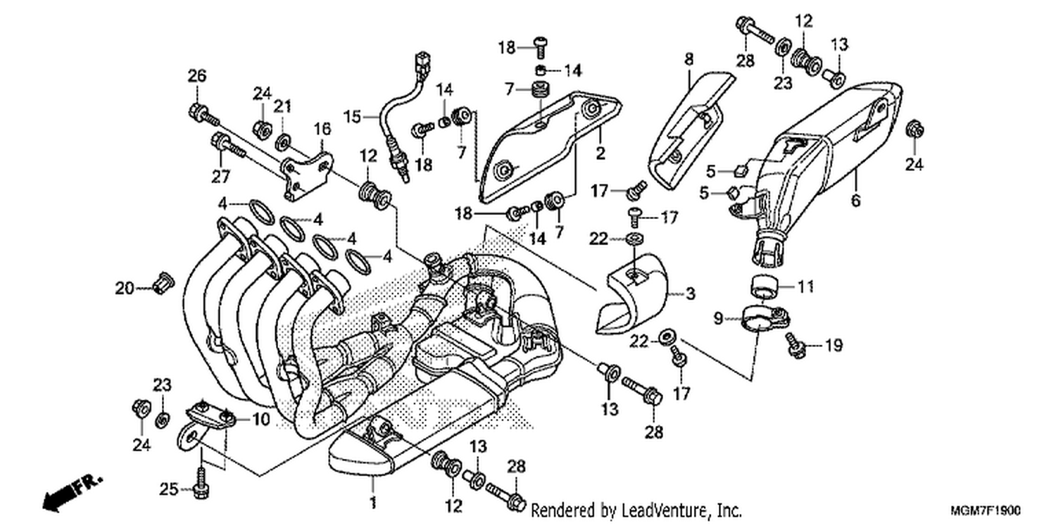  EXHAUST MUFFLER