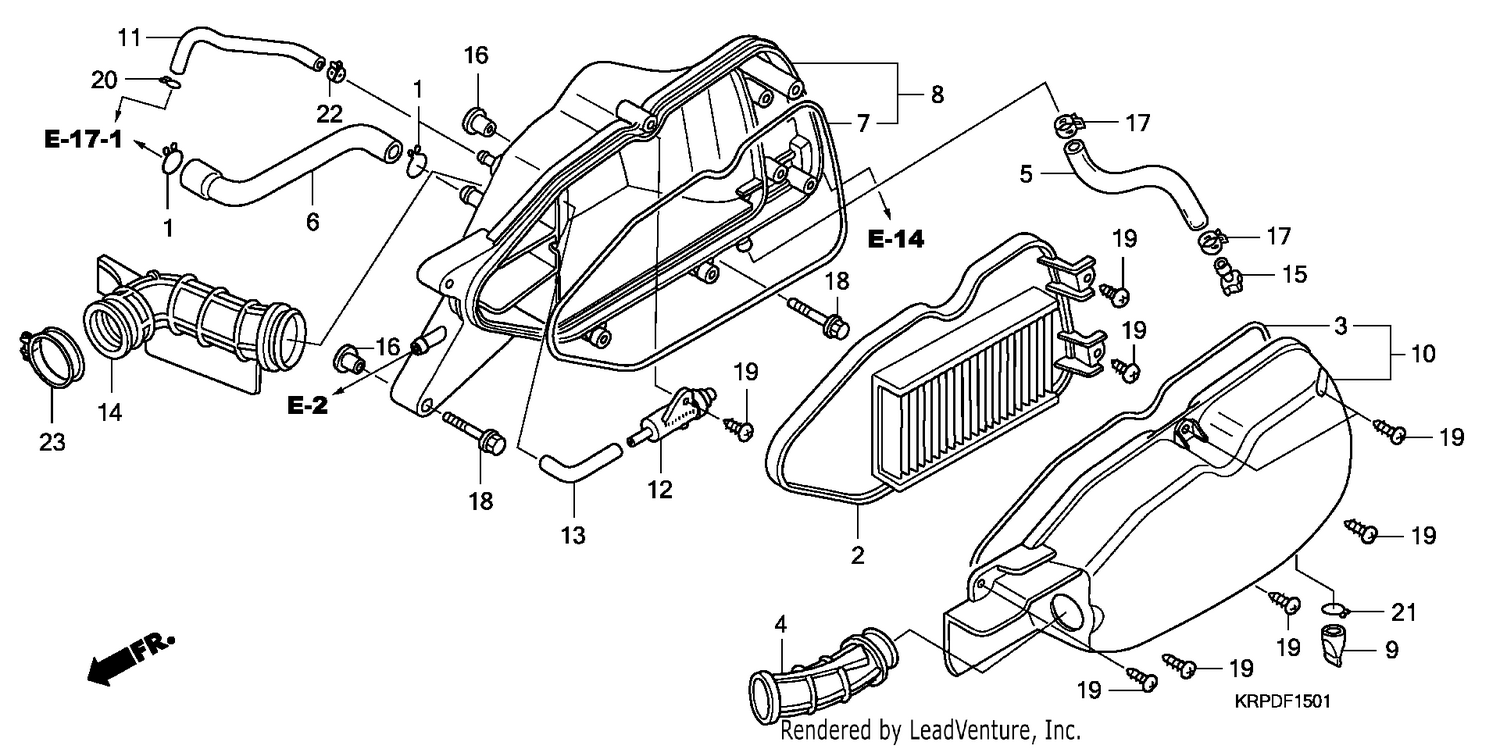 AIR CLEANER (SCV100F9-U)