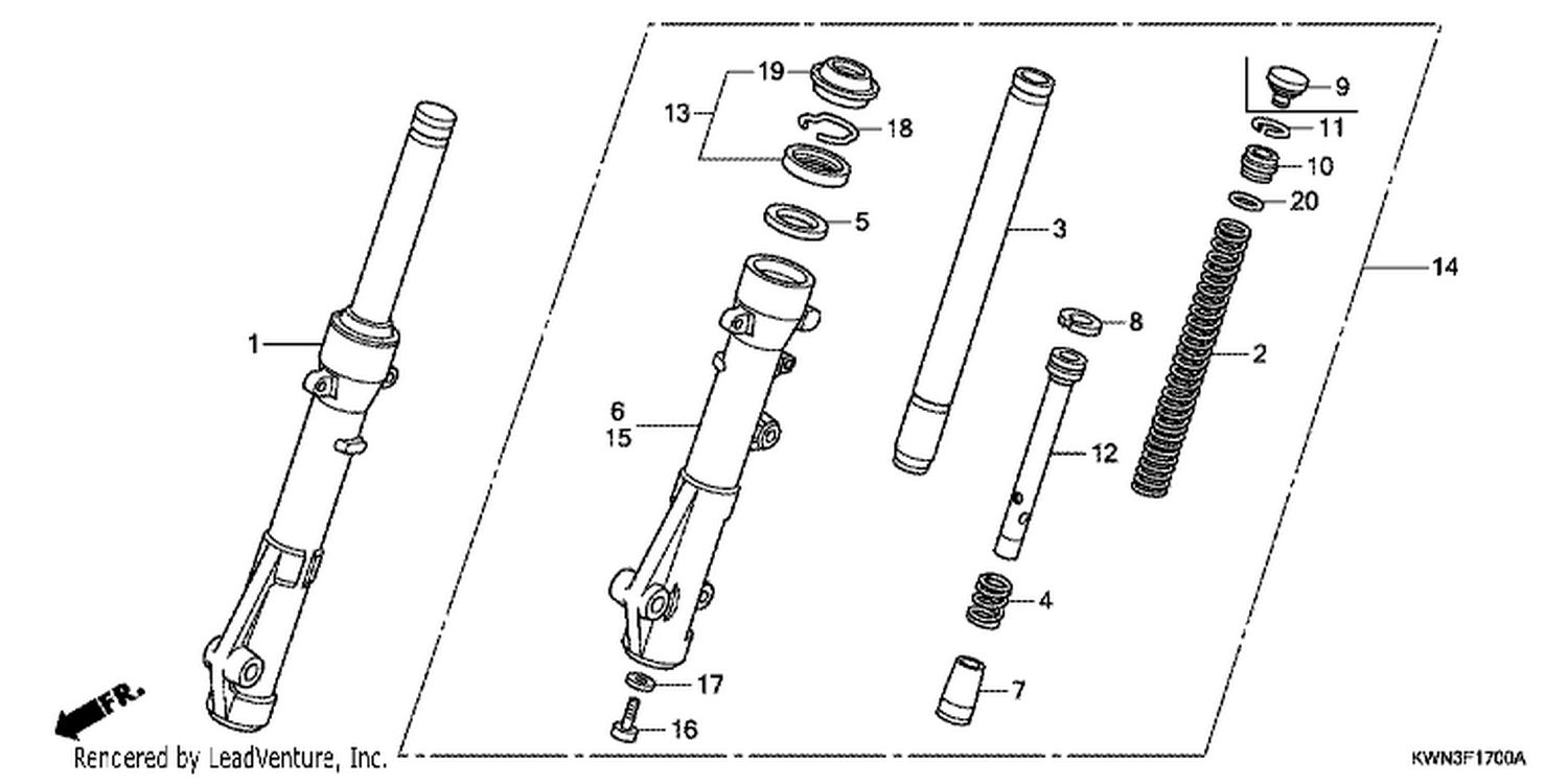  FRONT FORK