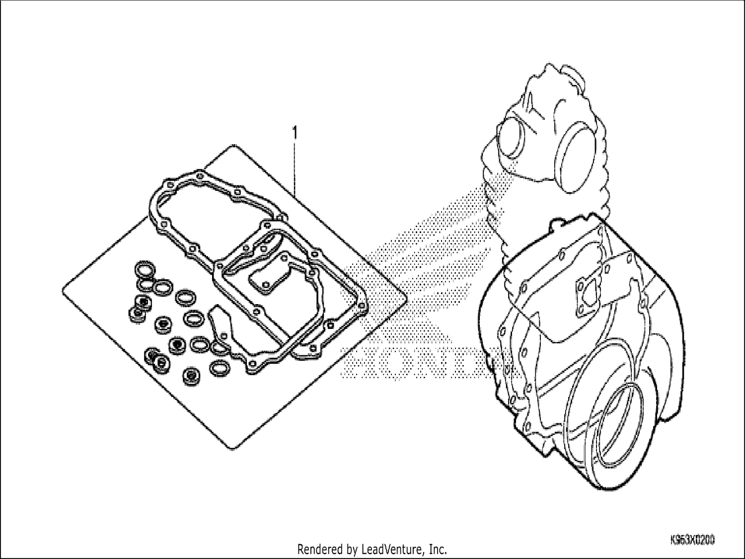  GASKET KIT B