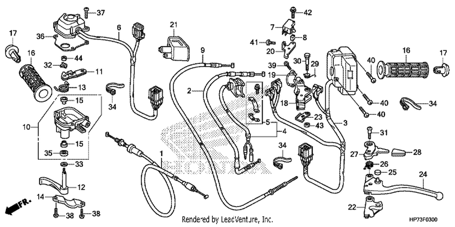  HANDLE LEVER/SWITCH/CABLE