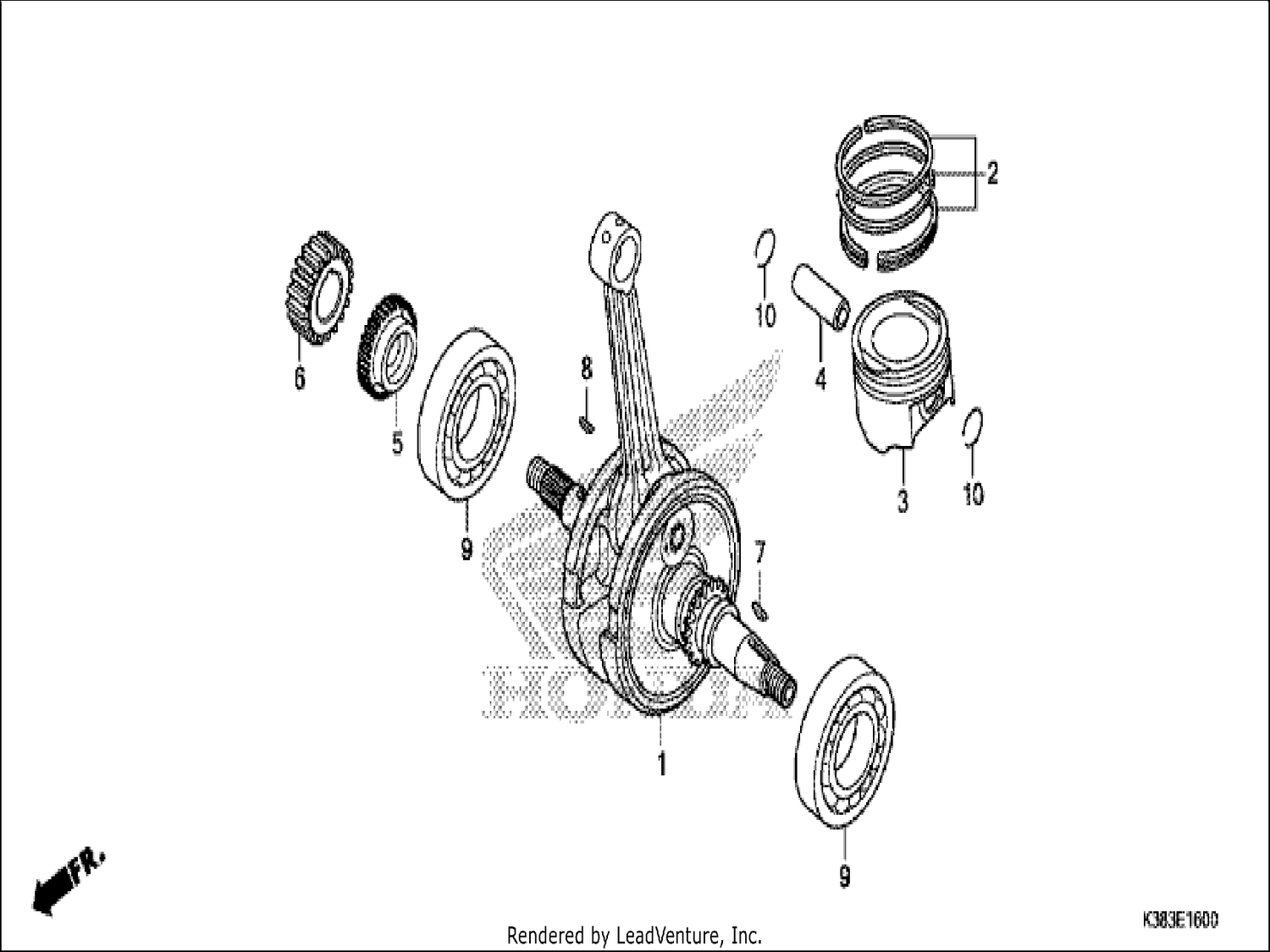  CRANKSHAFT/PISTON