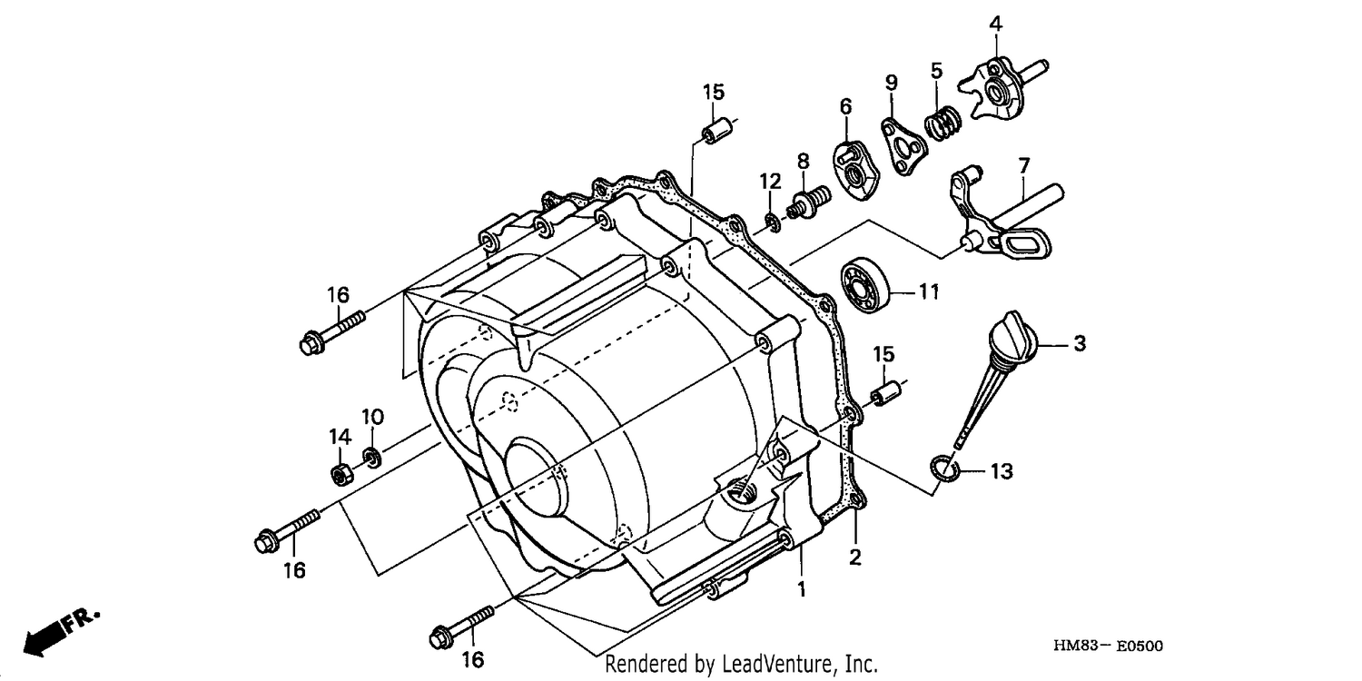 FRONT CRANKCASE COVER