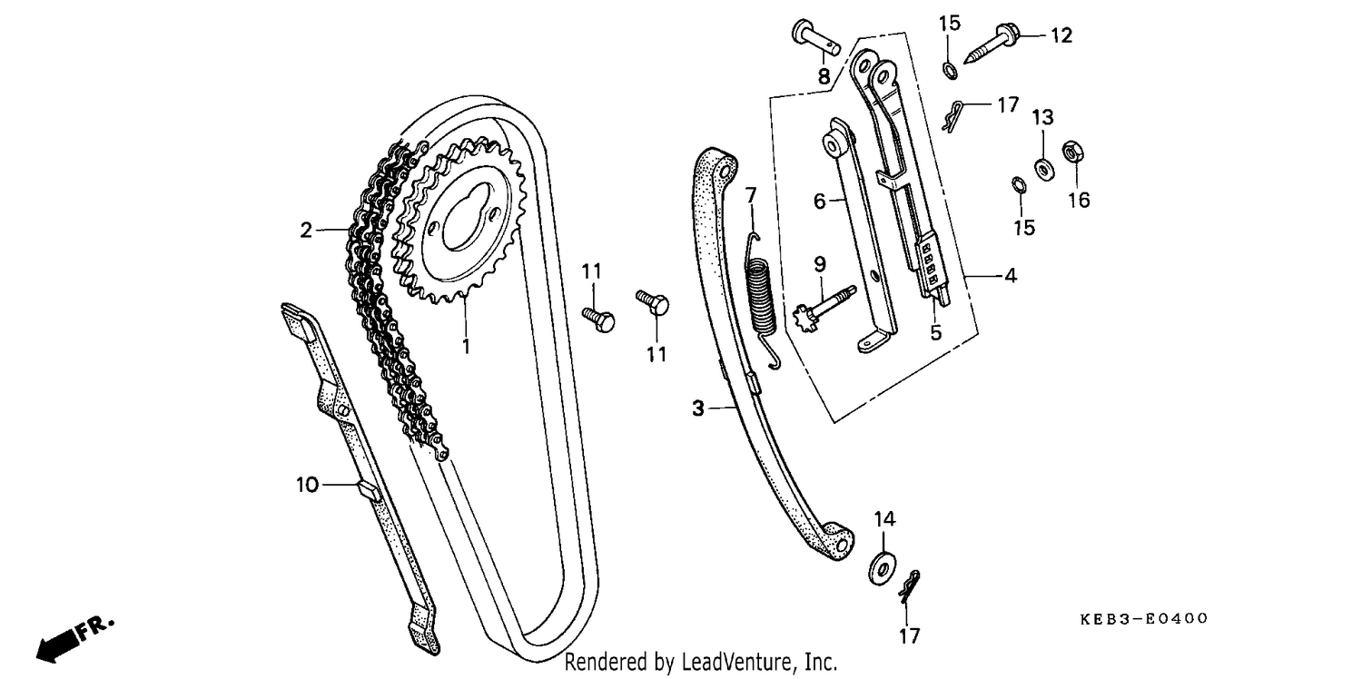 CAM CHAIN/TENSIONER