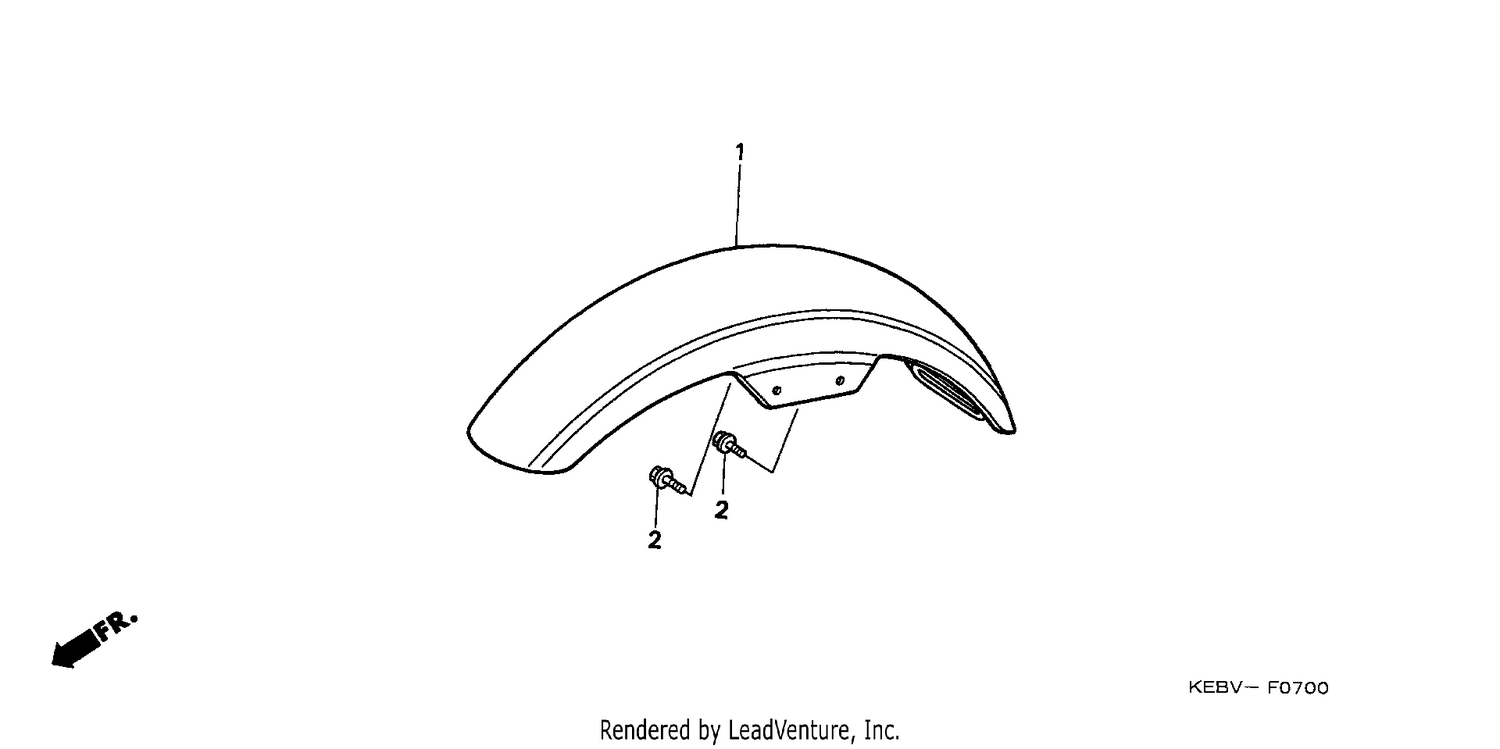 FRONT FENDER