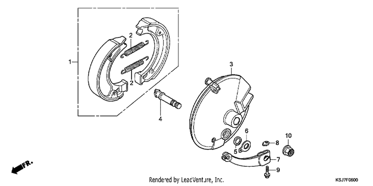 FRONT BRAKE PANEL