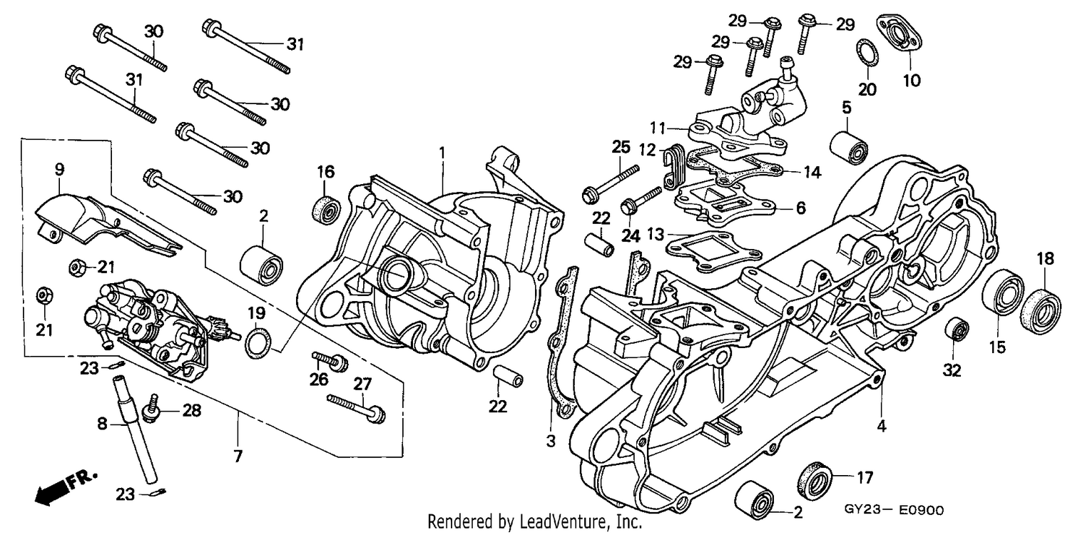 CRANKCASE/OIL PUMP