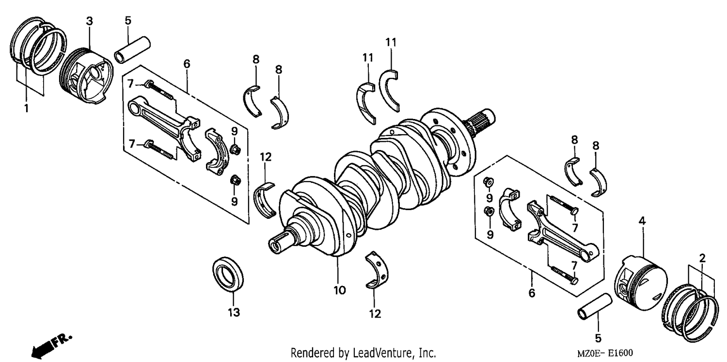 CRANKSHAFT/PISTON