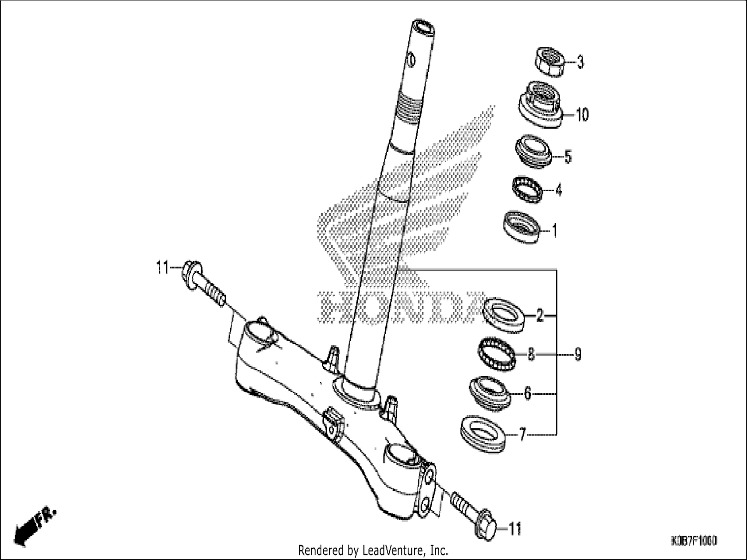  STEERING STEM