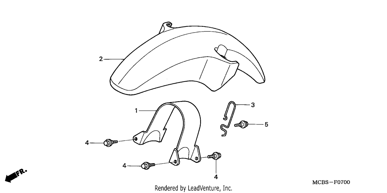 FRONT FENDER