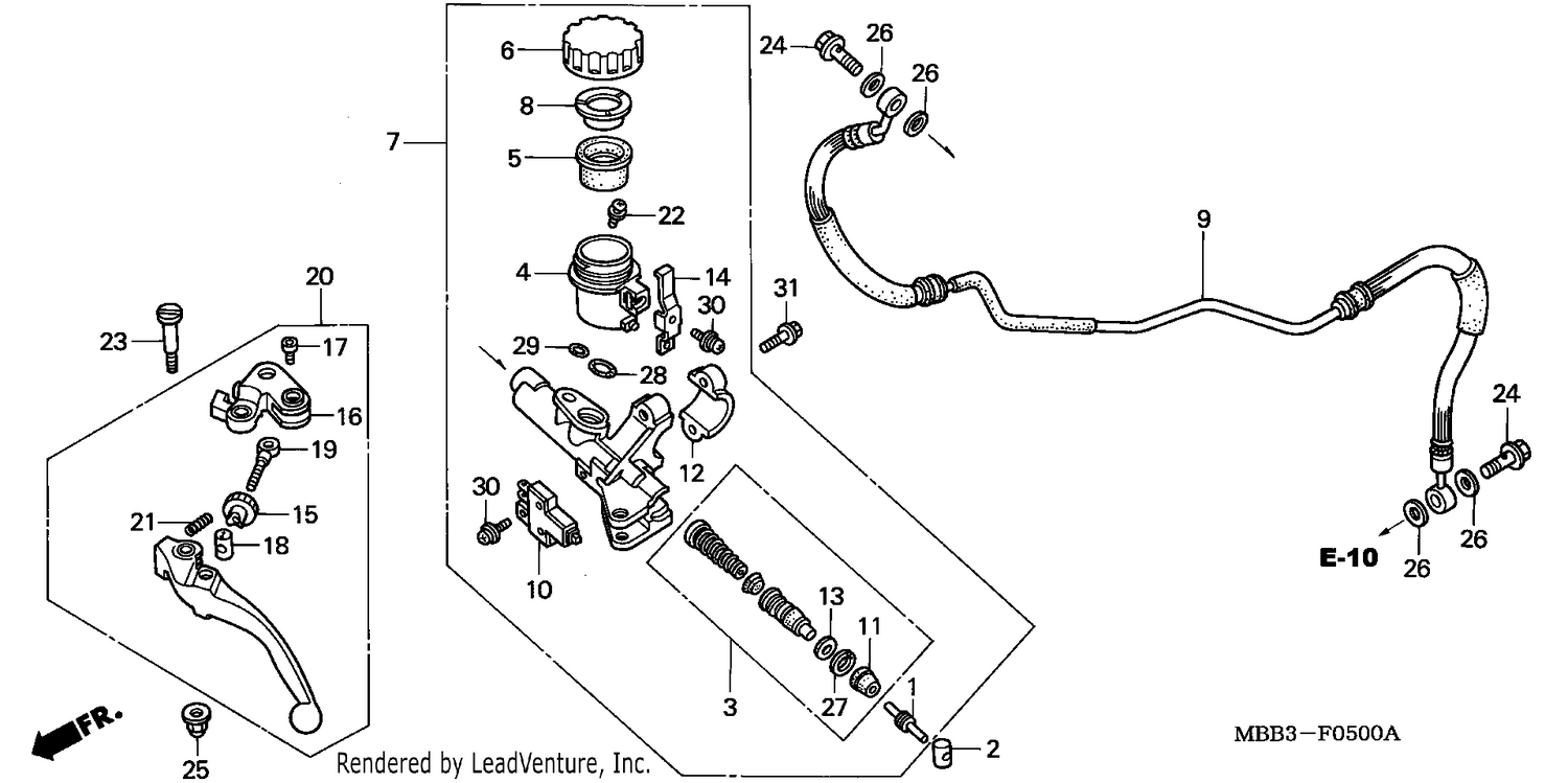CLUTCH MASTER CYLINDER