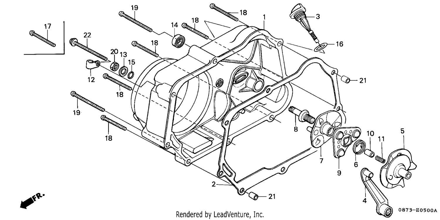 RIGHT CRANKCASE COVER