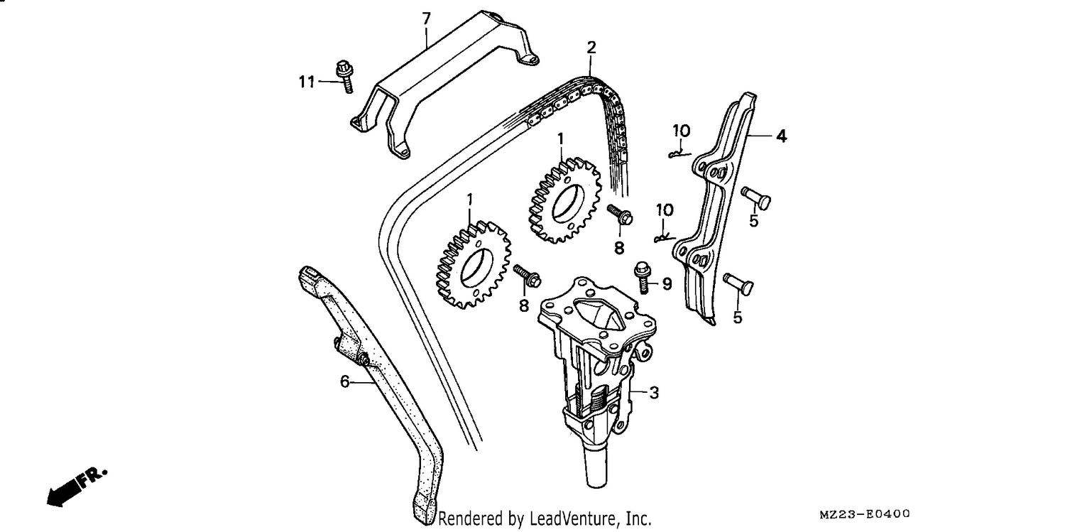 CAM CHAIN/TENSIONER