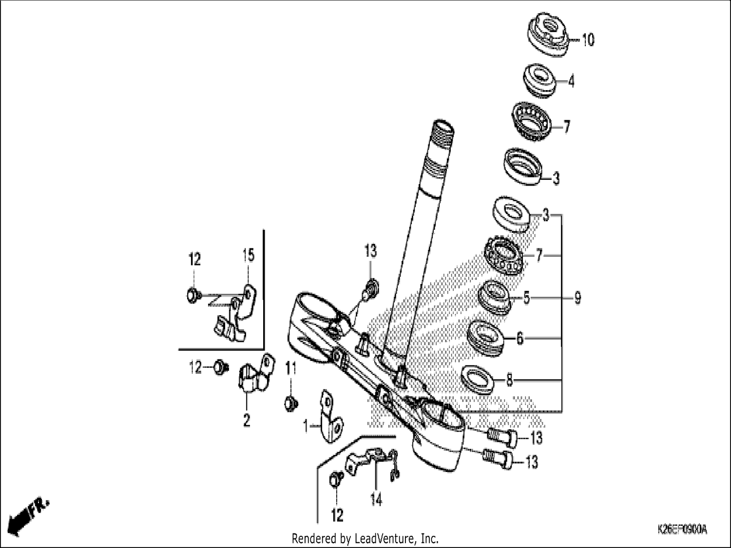  STEERING STEM