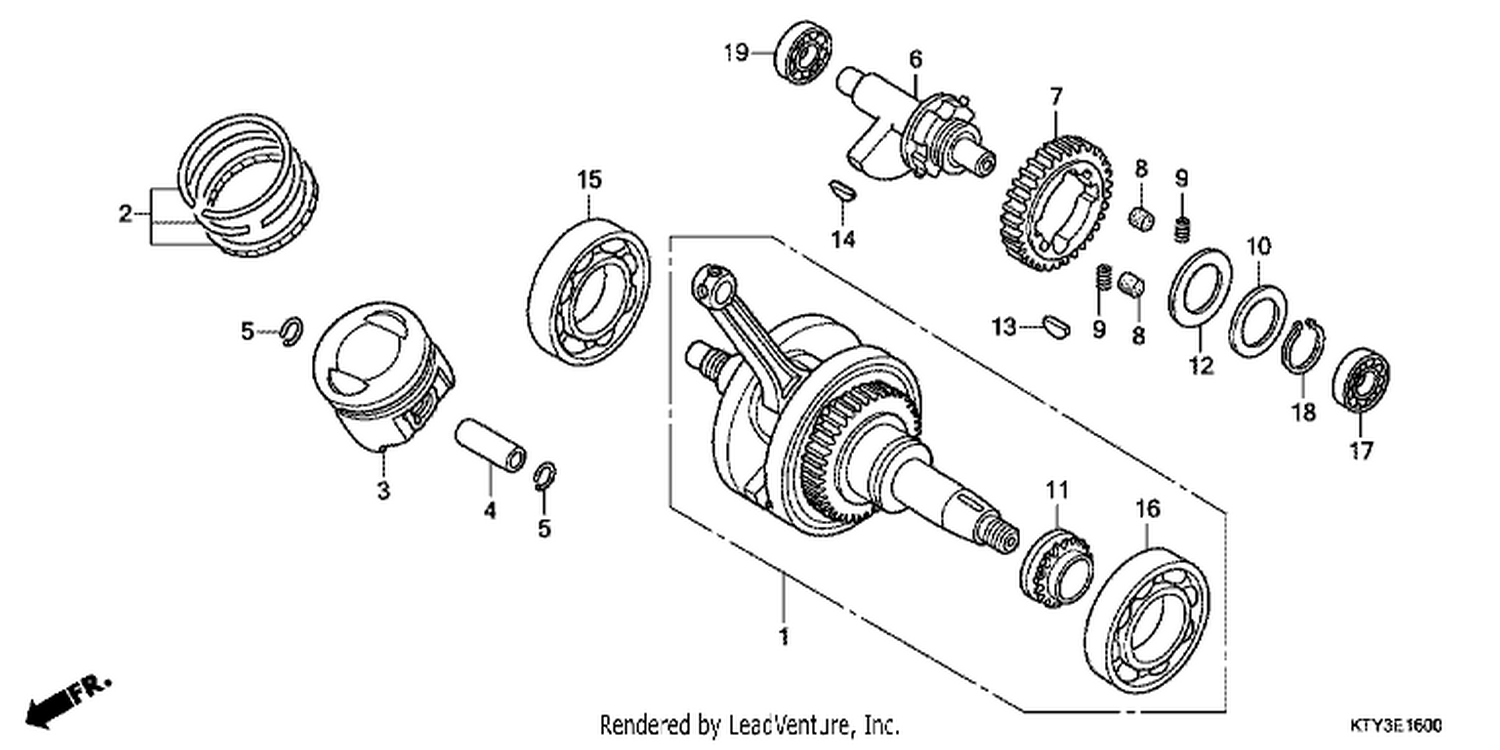  CRANKSHAFT/PISTON