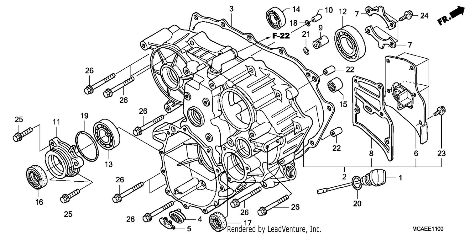 REAR CASE