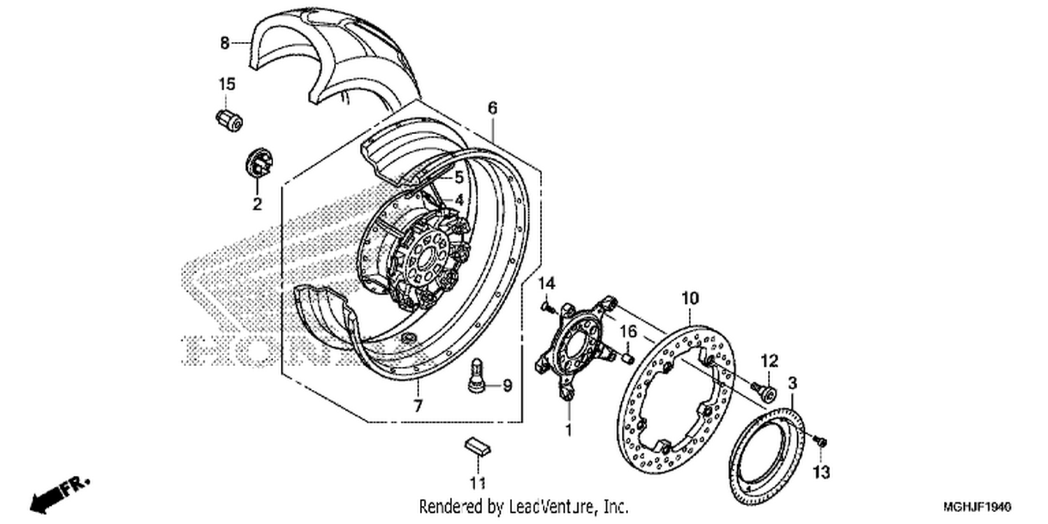  40 REAR WHEEL