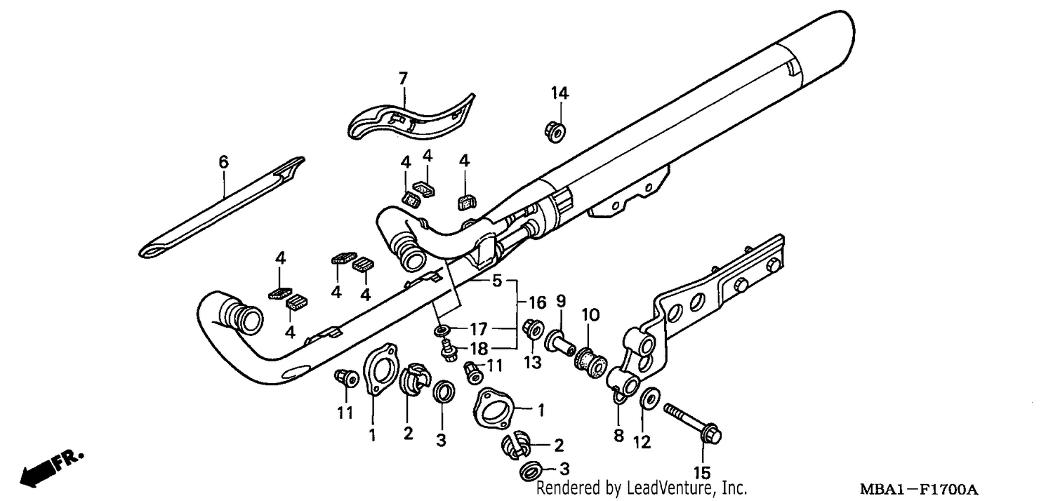 EXHAUST MUFFLER