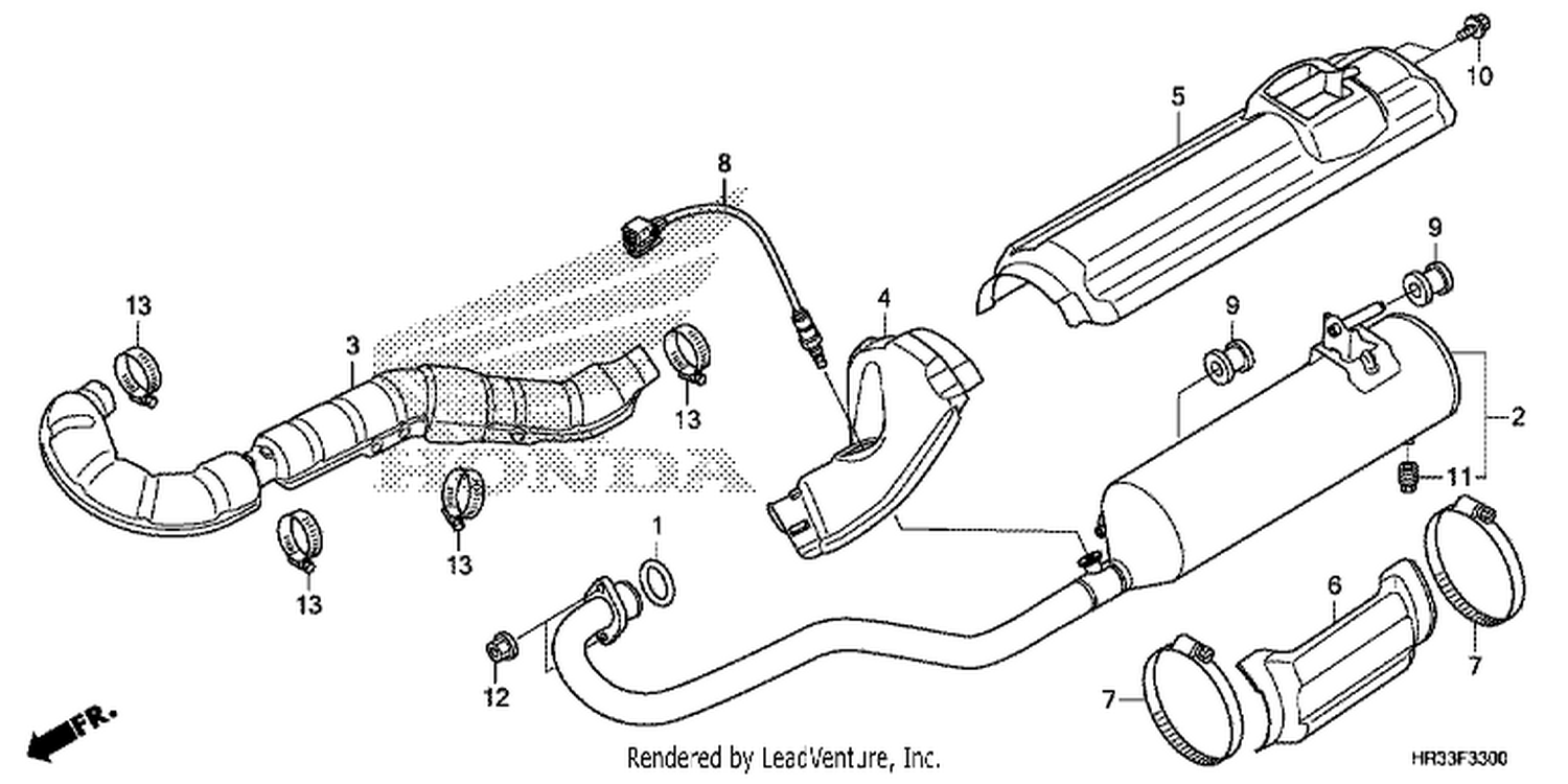  EXHAUST MUFFLER
