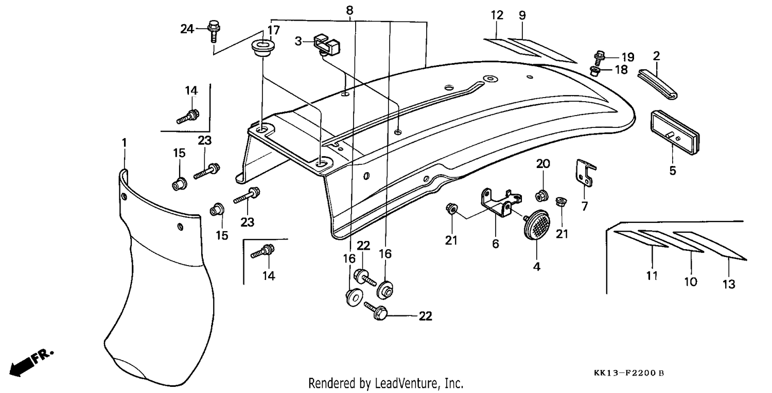 REAR FENDER