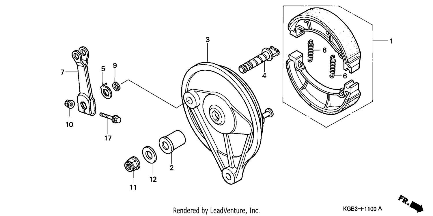 REAR BRAKE PANEL
