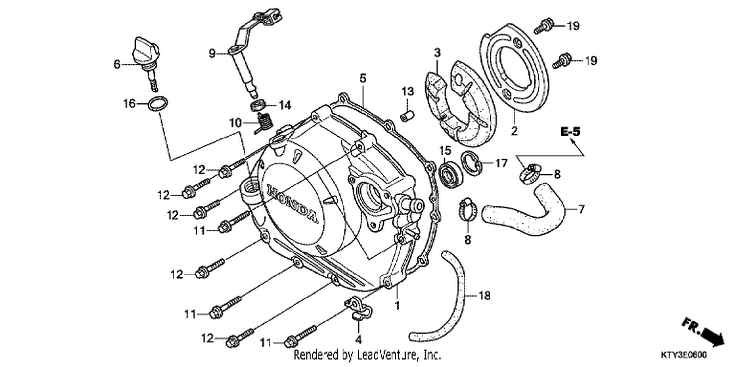  RIGHT CRANKCASE COVER