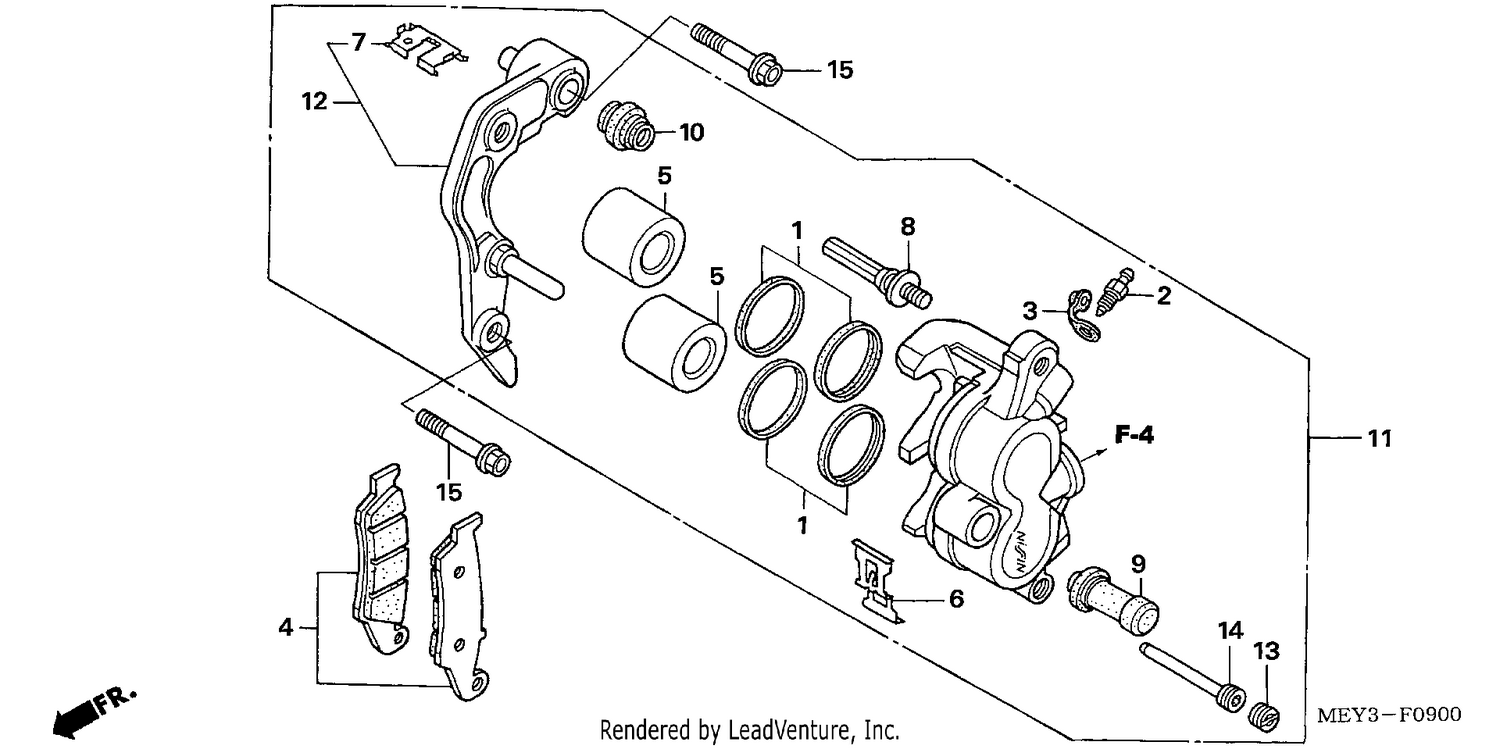 FRONT BRAKE CALIPER