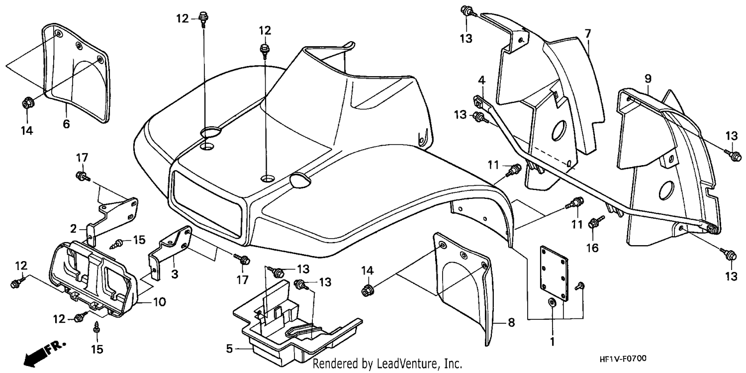 FRONT FENDER
