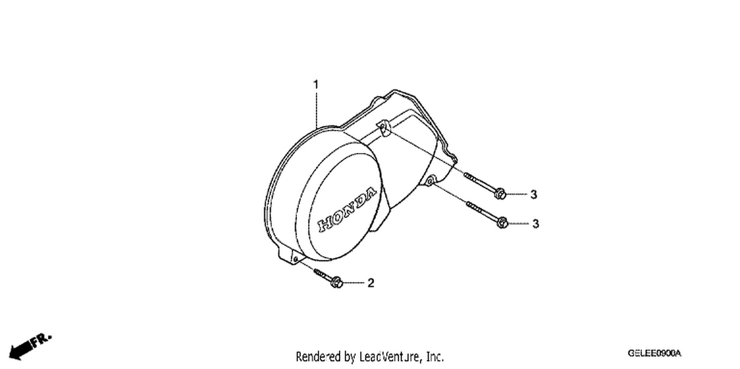  LEFT CRANKCASE COVER