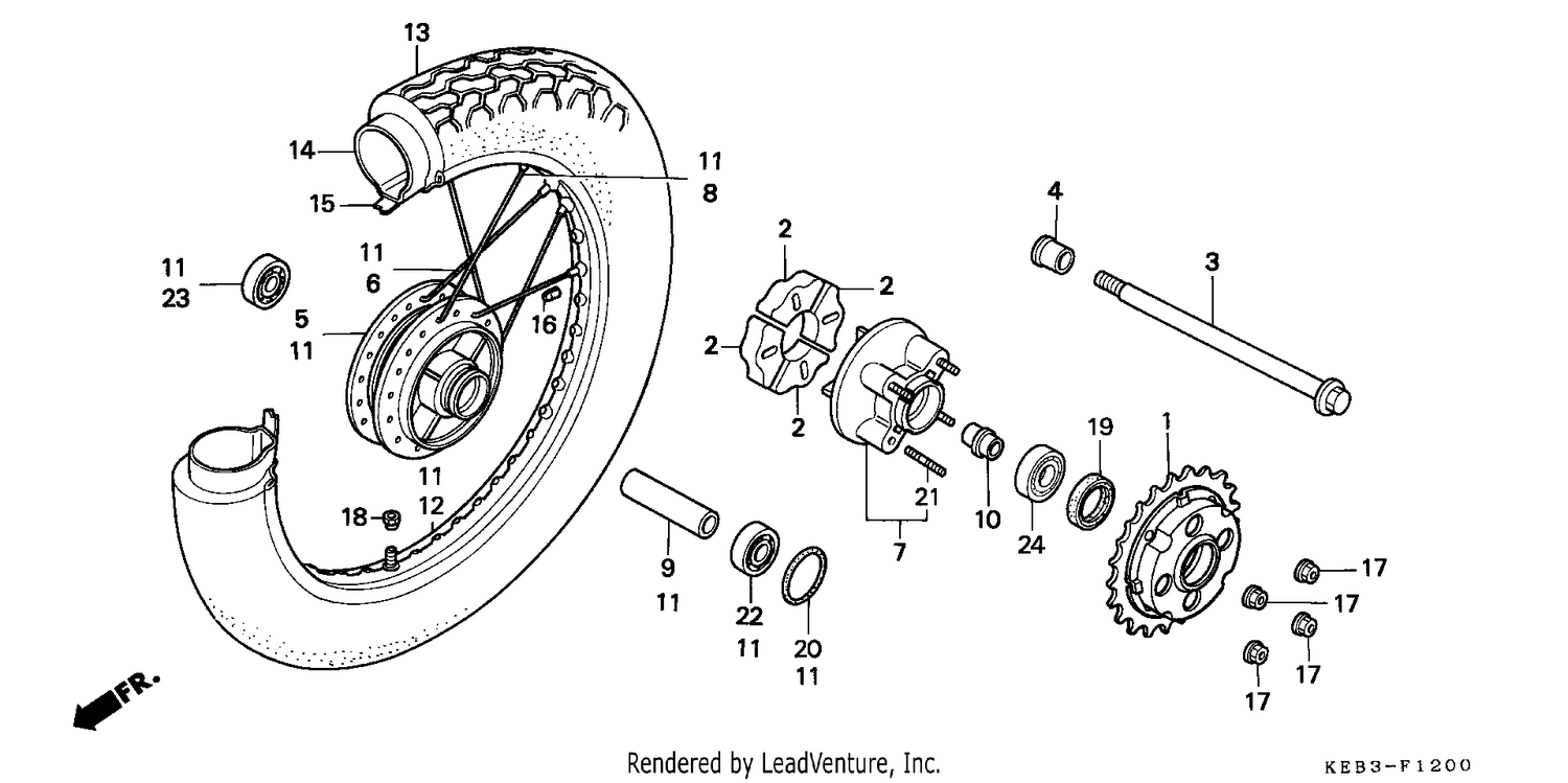 REAR WHEEL