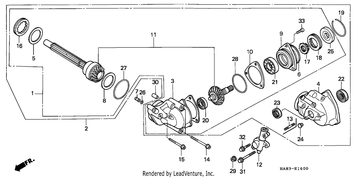 SIDE GEAR CASE