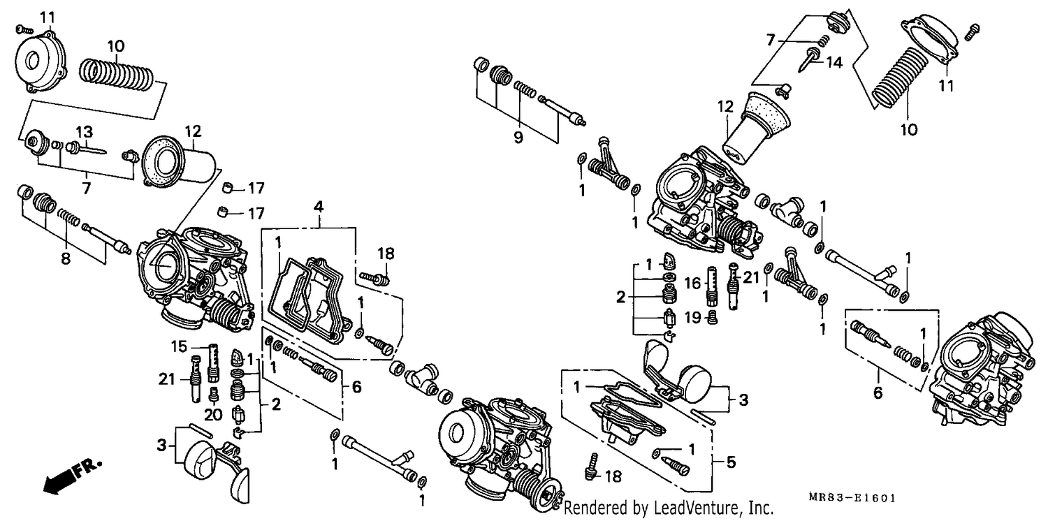 CARBURETOR (COMPONENT PARTS)