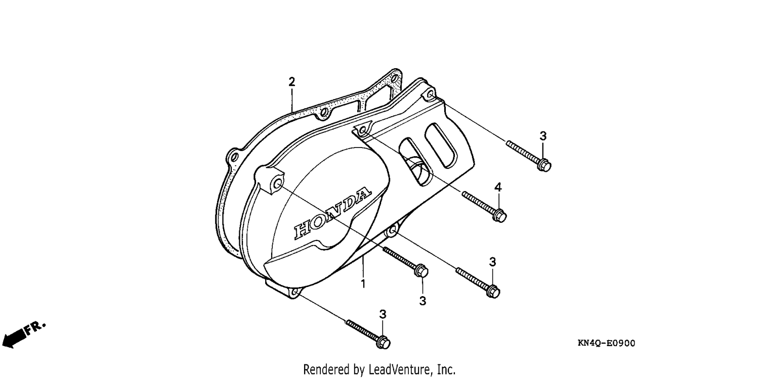 LEFT CRANKCASE COVER