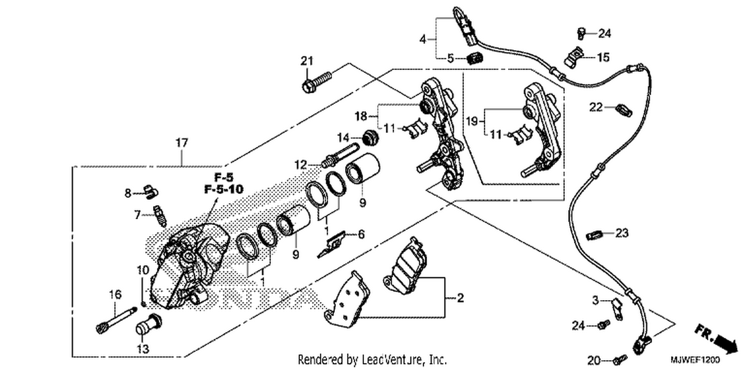  FRONT BRAKE CALIPER