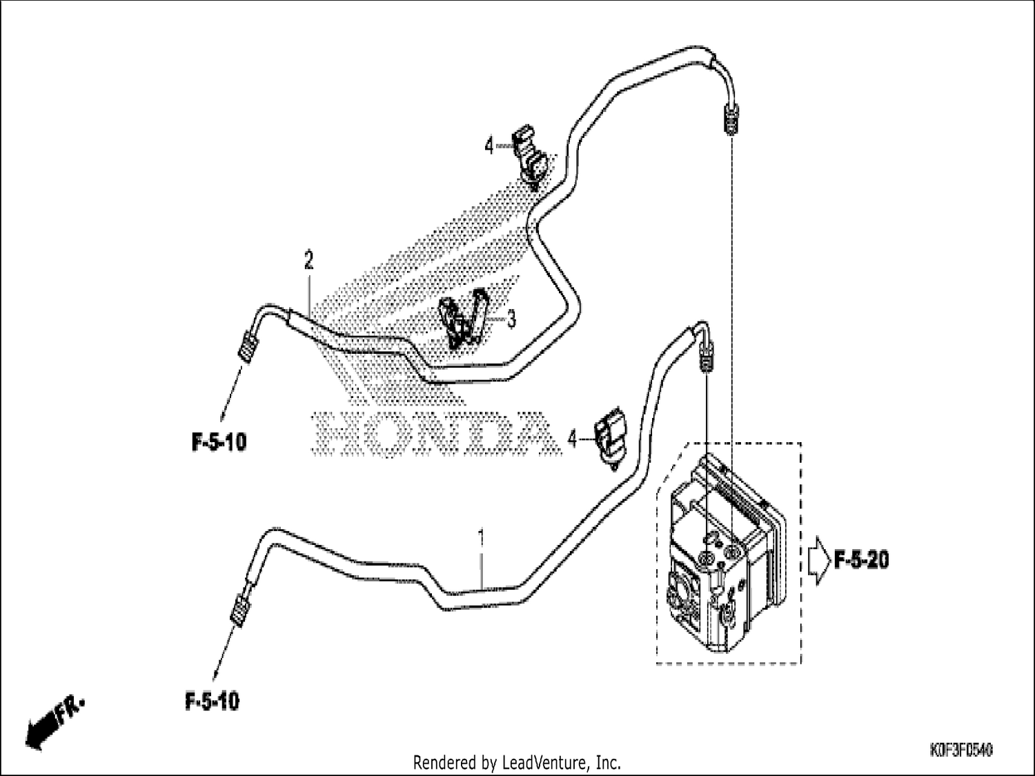  40 BRAKE PIPE