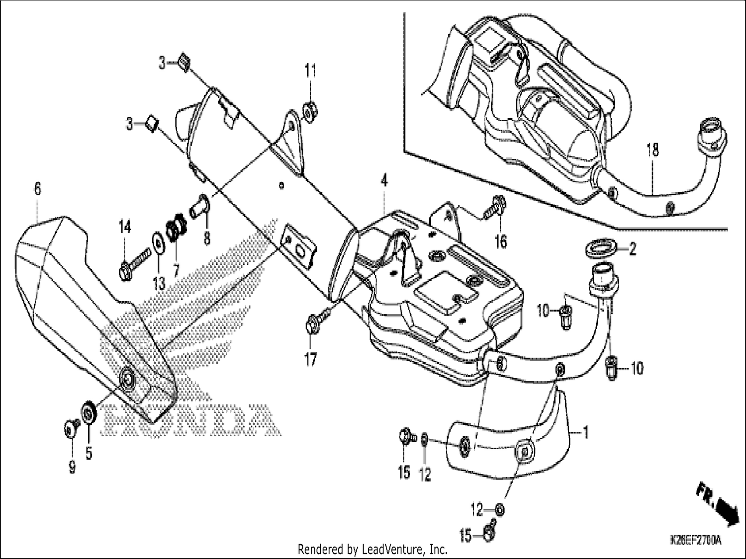  EXHAUST MUFFLER