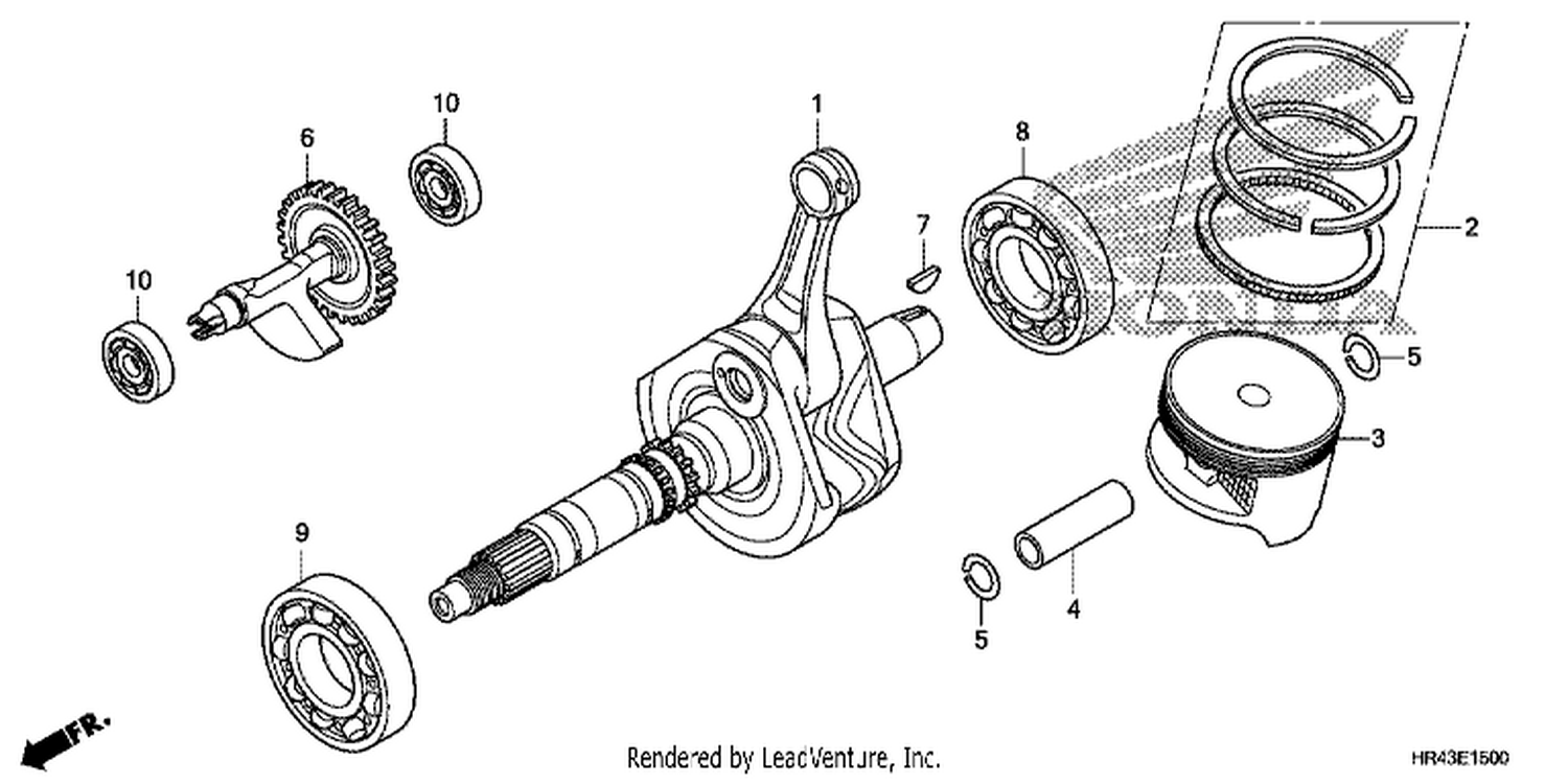  CRANK SHAFT/PISTON