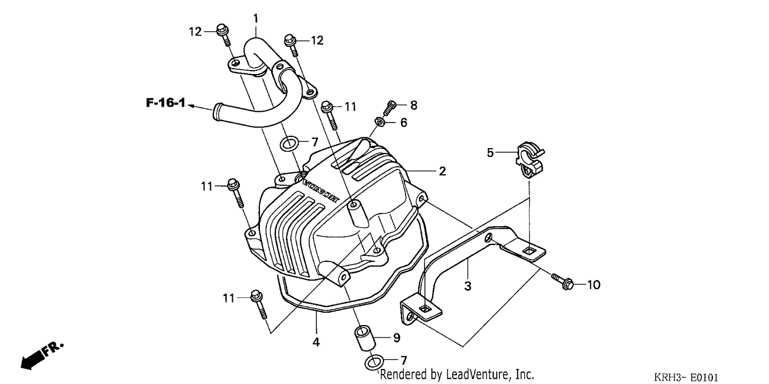 CYLINDER HEAD COVER (XR125L4,5,6)
