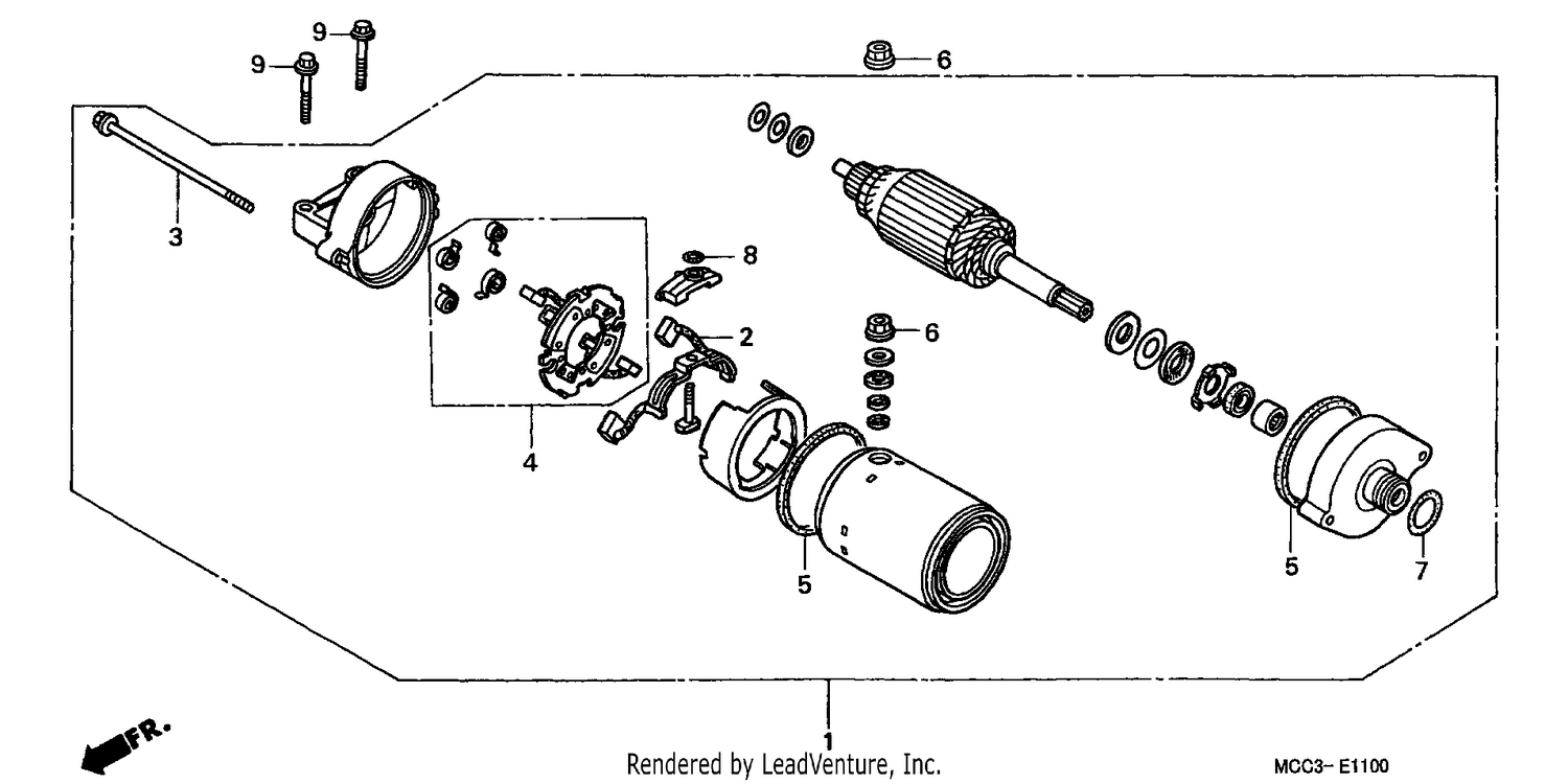STARTING MOTOR