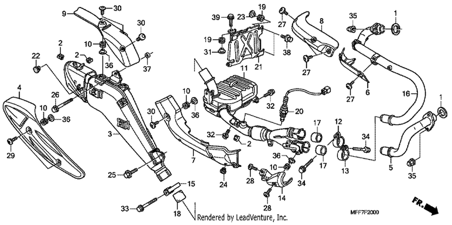  EXHAUST MUFFLER