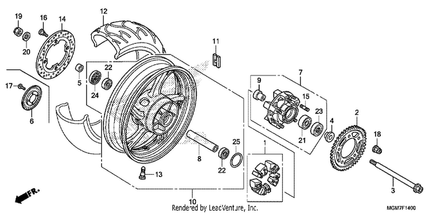  REAR WHEEL