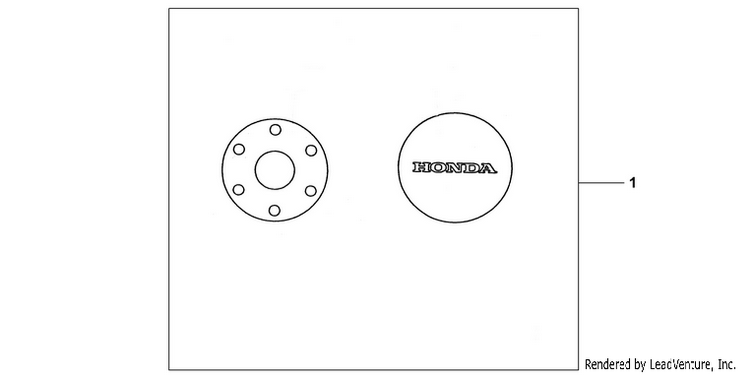  01 CRANKCASE COVER SET PEARL COOL WHI TE