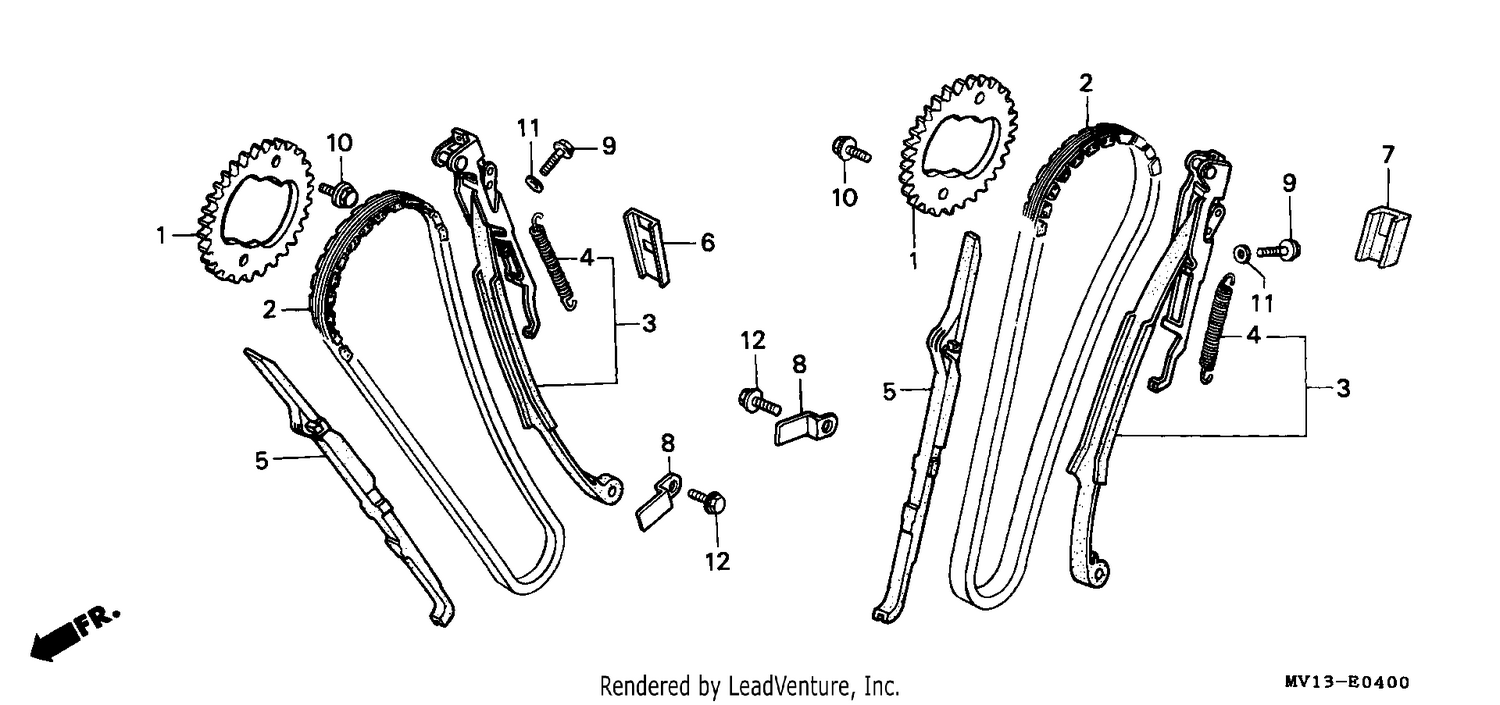 CAM CHAIN/TENSIONER