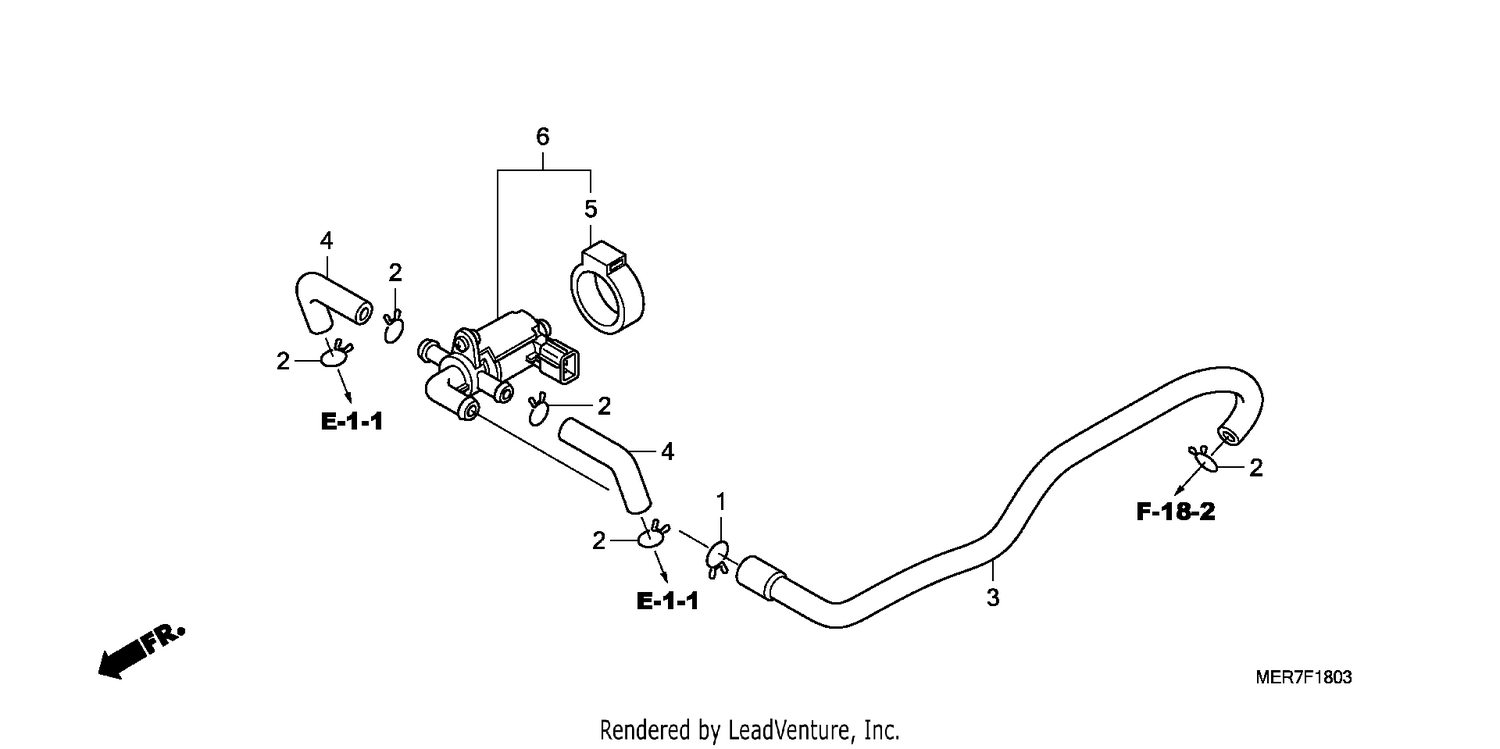 AIR INJECTION CONTROL VALVE(2)