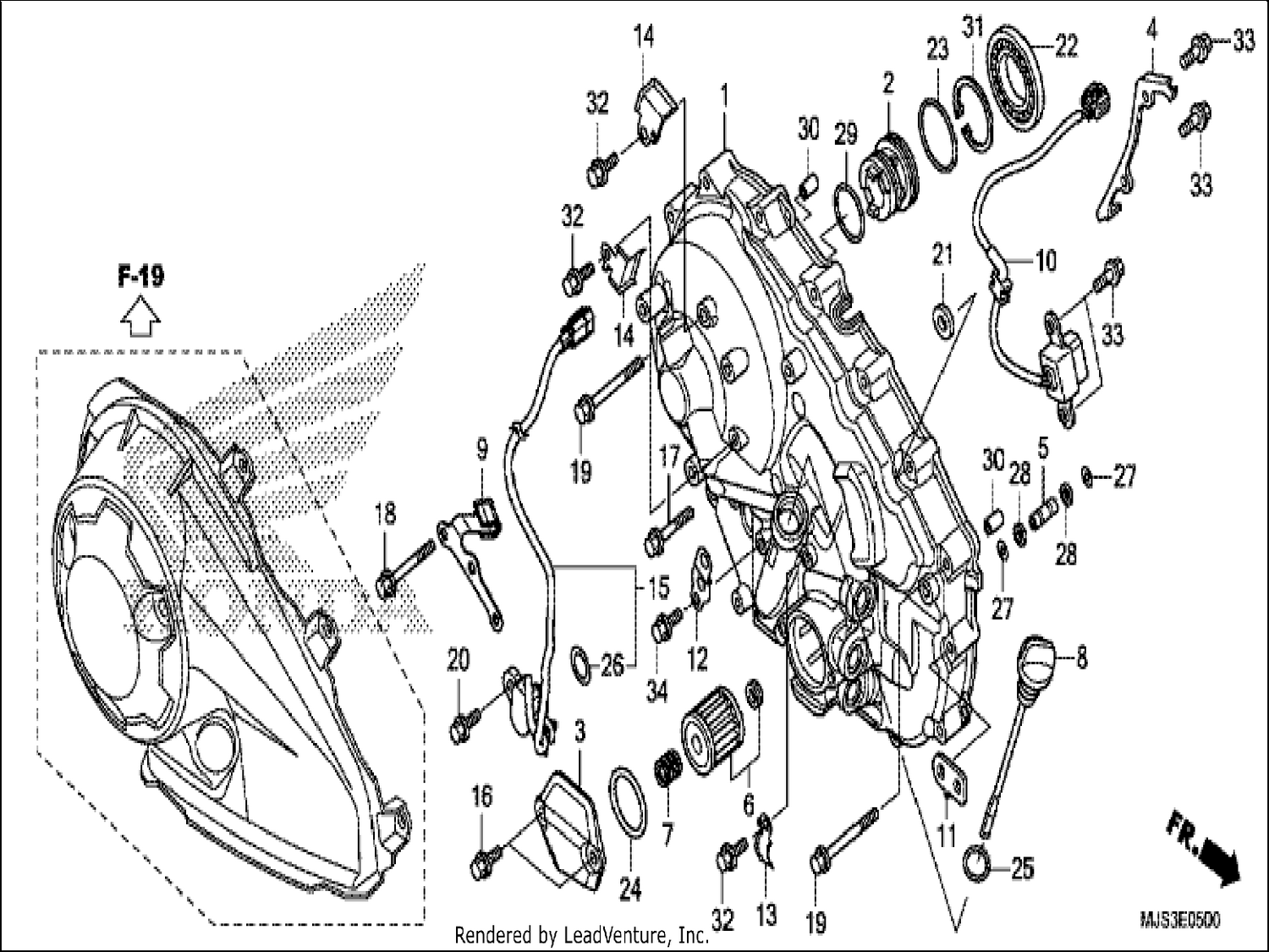  RIGHT CRANKCASE COVER
