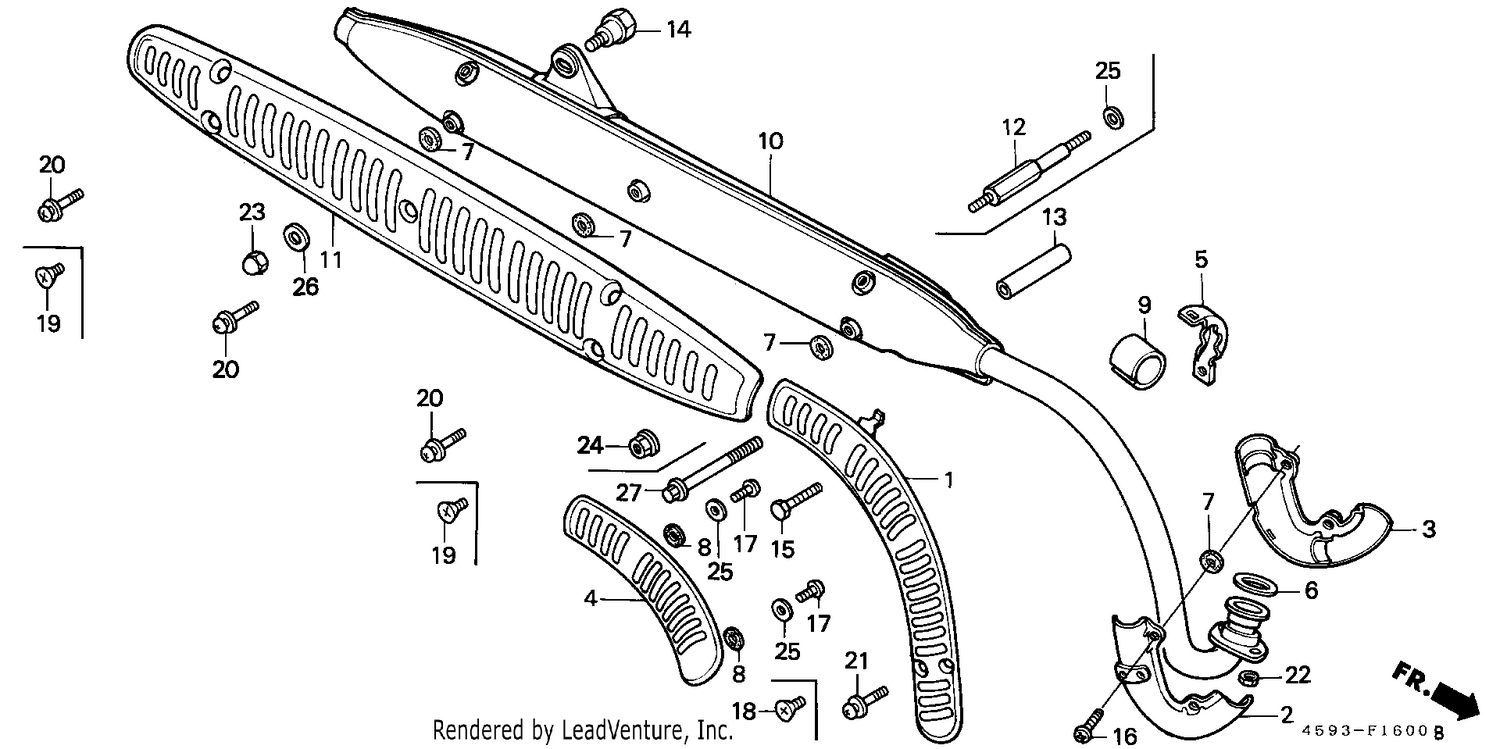 EXHAUST MUFFLER