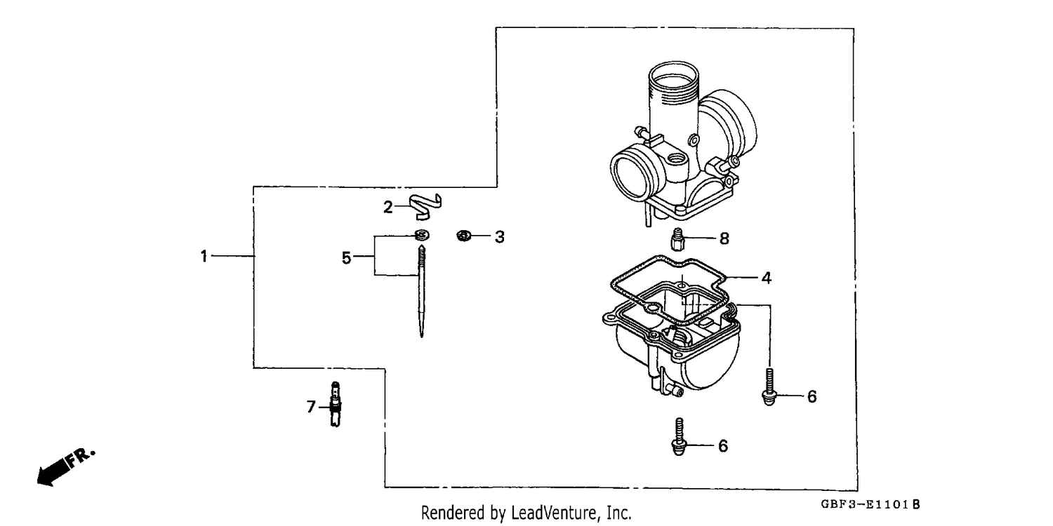 CARBURETOR OPTIONAL PARTS KIT