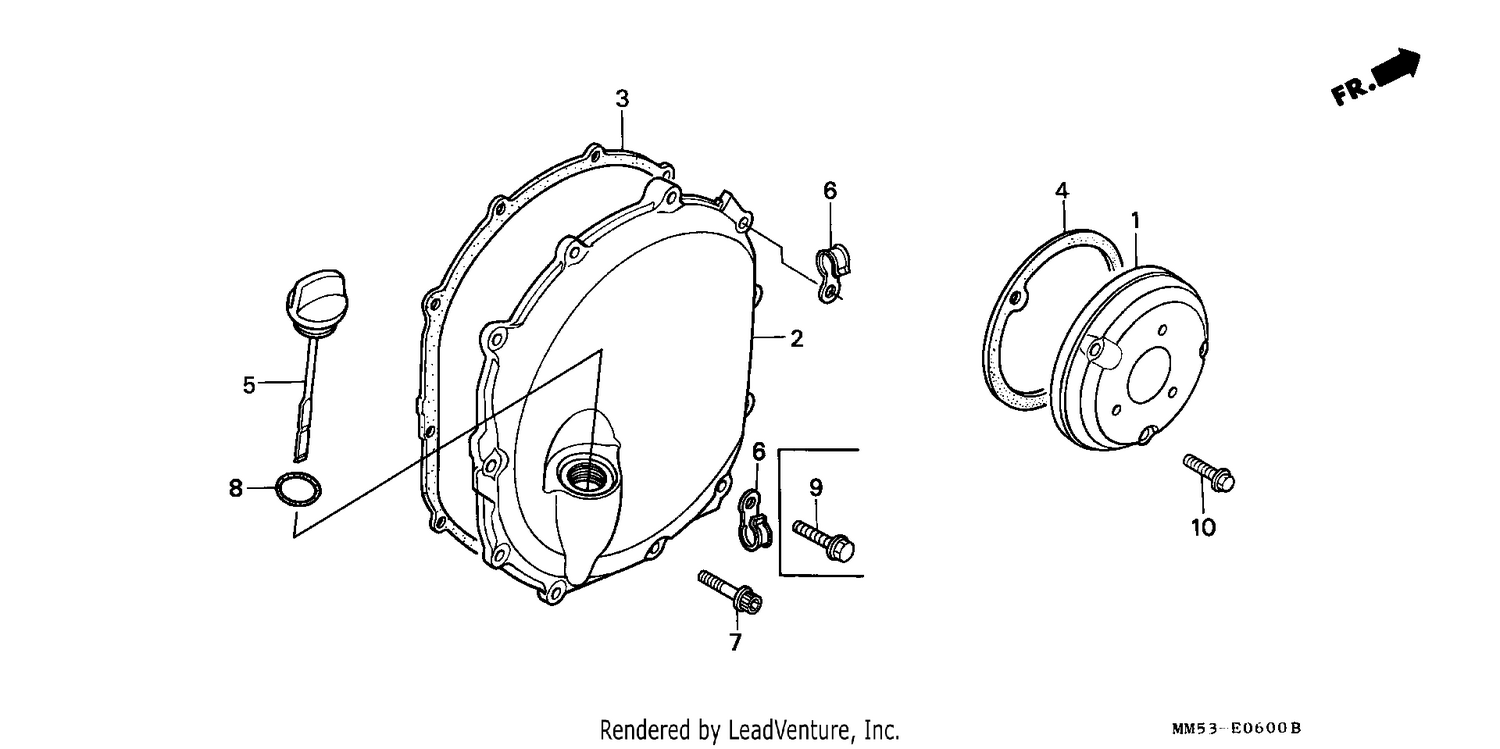RIGHT CRANKCASE COVER