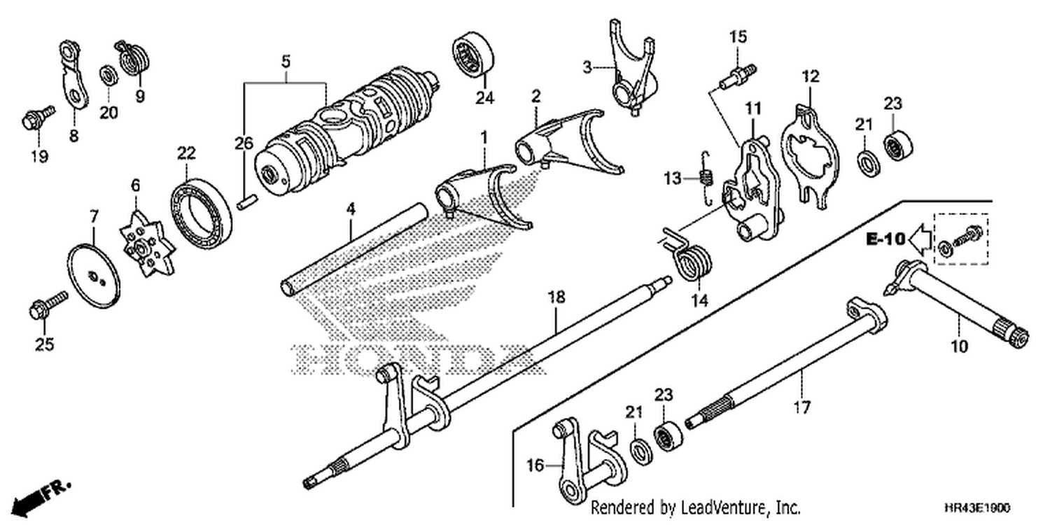  GEARSHIFT FORK